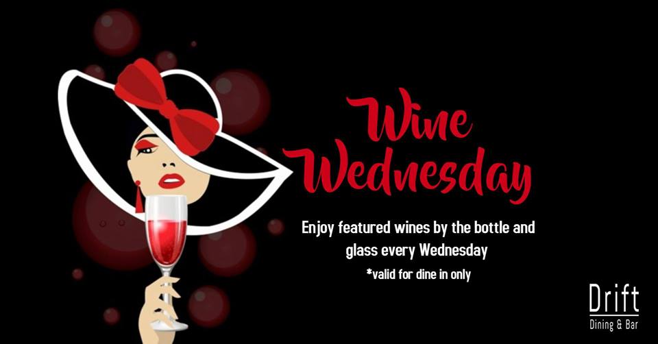 Wine Wednesday October, November & December